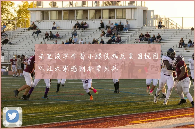 老里谈字母哥小腿伤病反复困扰团队让大家感到非常头疼